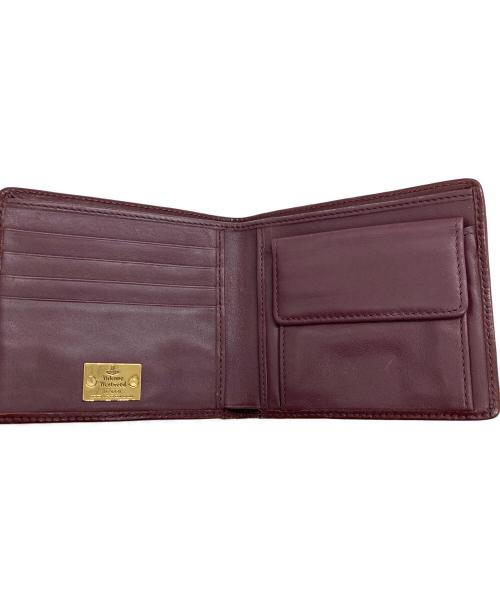 Vivienne Westwood（ヴィヴィアンウエストウッド）Vivienne Westwood (ヴィヴィアンウエストウッド) 2つ折り財布 ブラウンの古着・服飾アイテム