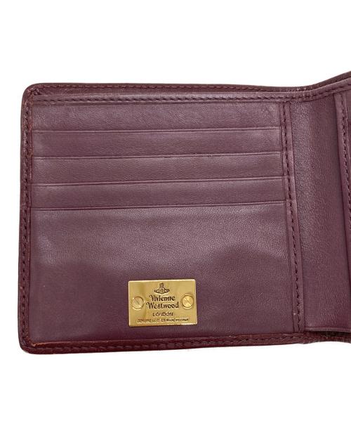 Vivienne Westwood（ヴィヴィアンウエストウッド）Vivienne Westwood (ヴィヴィアンウエストウッド) 2つ折り財布 ブラウンの古着・服飾アイテム