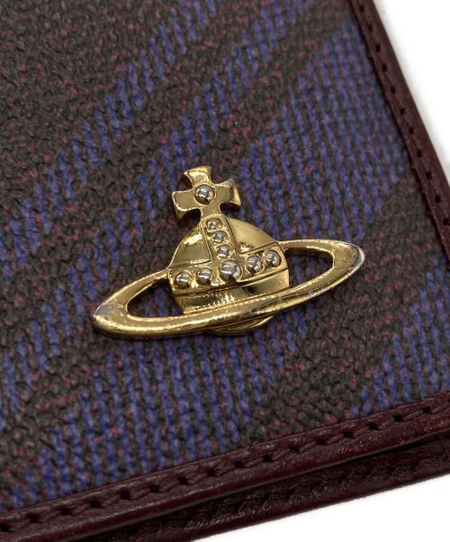 Vivienne Westwood（ヴィヴィアンウエストウッド）Vivienne Westwood (ヴィヴィアンウエストウッド) 2つ折り財布 ブラウンの古着・服飾アイテム