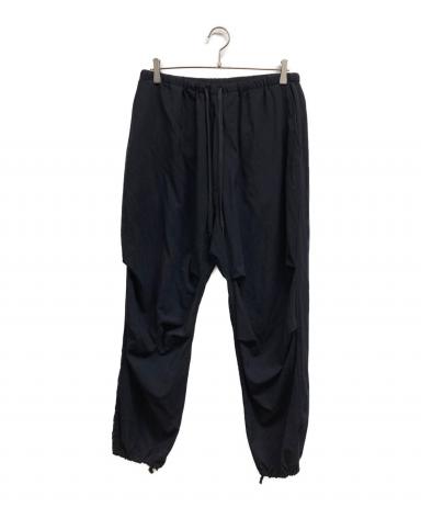 中古・古着通販】COMOLI (コモリ) ウールニータックパンツ ネイビー