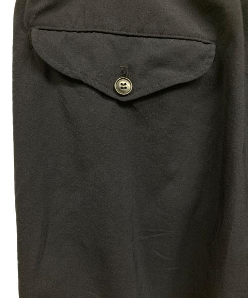 COMOLI（コモリ）COMOLI (コモリ) ウールニータックパンツ ネイビー サイズ:3の古着・服飾アイテム