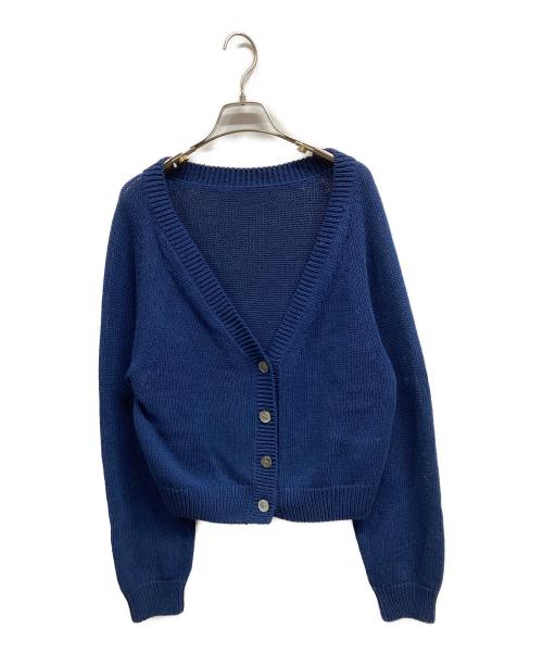 L'appartement（アパルトモン）L'Appartement (アパルトモン) 2WAY KNIT CARDIGAN ネイビー サイズ:ＦＲＥＥの古着・服飾アイテム