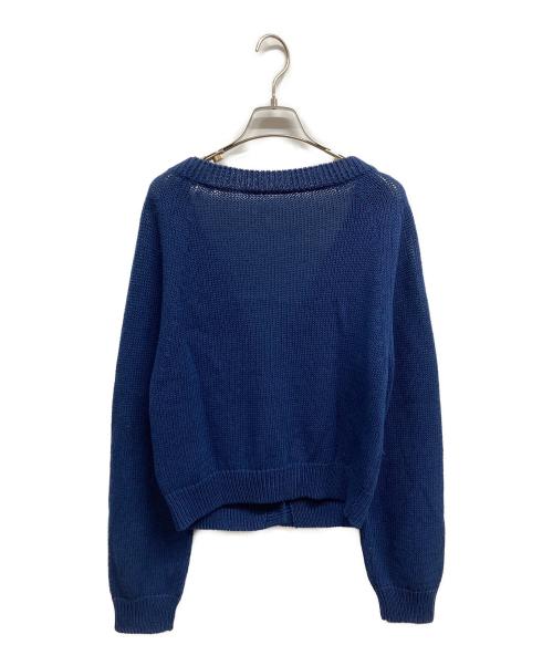 L'appartement（アパルトモン）L'Appartement (アパルトモン) 2WAY KNIT CARDIGAN ネイビー サイズ:ＦＲＥＥの古着・服飾アイテム