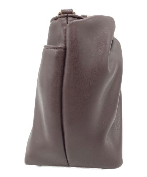 Snidel（スナイデル）Snidel (スナイデル) ソフトリボンショルダー ブラウン 未使用品の古着・服飾アイテム