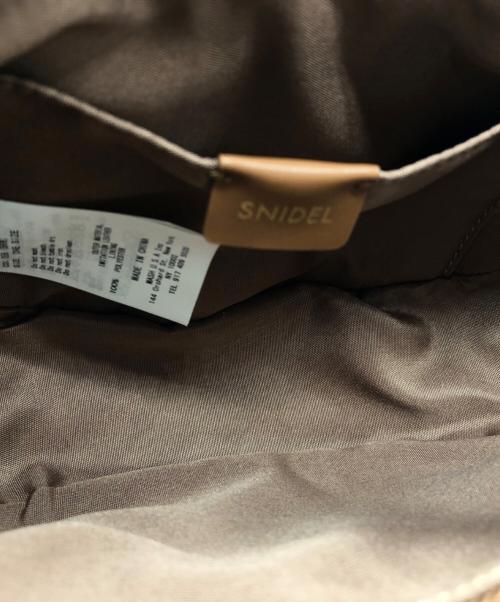 Snidel（スナイデル）Snidel (スナイデル) ラウンドショルダーバッグ ブラウン 未使用品の古着・服飾アイテム