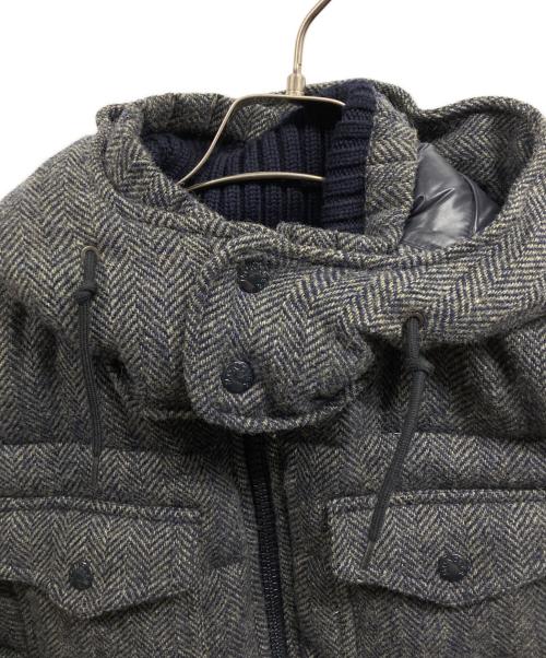 MONCLER（モンクレール）MONCLER (モンクレール) フロリアン ダウンジャケット グレーの古着・服飾アイテム
