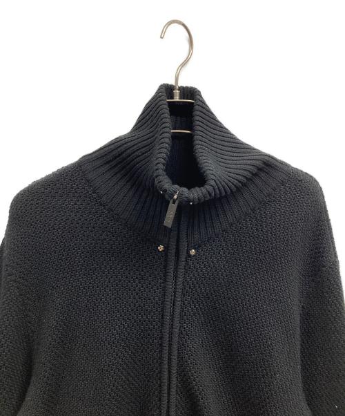 ARMANI COLLEZIONI（アルマーニ コレツィオーニ）ARMANI COLLEZIONI (アルマーニ コレツィオーニ) ドライバーズニット ブラック サイズ:XLの古着・服飾アイテム