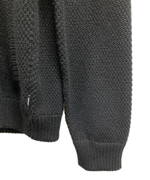 ARMANI COLLEZIONI（アルマーニ コレツィオーニ）ARMANI COLLEZIONI (アルマーニ コレツィオーニ) ドライバーズニット ブラック サイズ:XLの古着・服飾アイテム