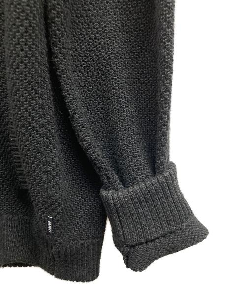 ARMANI COLLEZIONI（アルマーニ コレツィオーニ）ARMANI COLLEZIONI (アルマーニ コレツィオーニ) ドライバーズニット ブラック サイズ:XLの古着・服飾アイテム