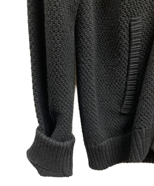 ARMANI COLLEZIONI（アルマーニ コレツィオーニ）ARMANI COLLEZIONI (アルマーニ コレツィオーニ) ドライバーズニット ブラック サイズ:XLの古着・服飾アイテム