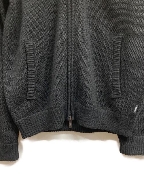 ARMANI COLLEZIONI（アルマーニ コレツィオーニ）ARMANI COLLEZIONI (アルマーニ コレツィオーニ) ドライバーズニット ブラック サイズ:XLの古着・服飾アイテム