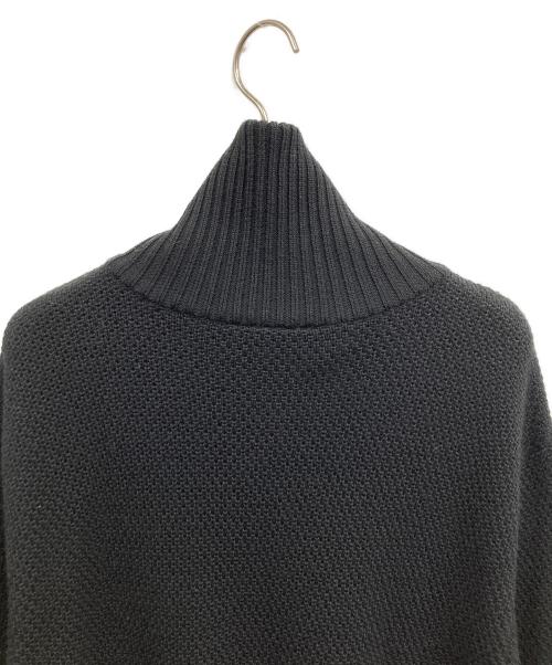 ARMANI COLLEZIONI（アルマーニ コレツィオーニ）ARMANI COLLEZIONI (アルマーニ コレツィオーニ) ドライバーズニット ブラック サイズ:XLの古着・服飾アイテム