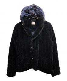 ARMANI COLLEZIONI（アルマーニ コレツィオーニ）の古着「キルティングジャケット」｜ネイビー