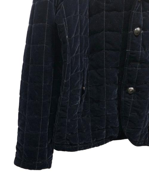 ARMANI COLLEZIONI（アルマーニ コレツィオーニ）ARMANI COLLEZIONI (アルマーニ コレツィオーニ) キルティングジャケット ネイビー サイズ:52の古着・服飾アイテム