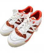 adidasアディダス）の古着「ローカットスニーカー」｜オレンジ