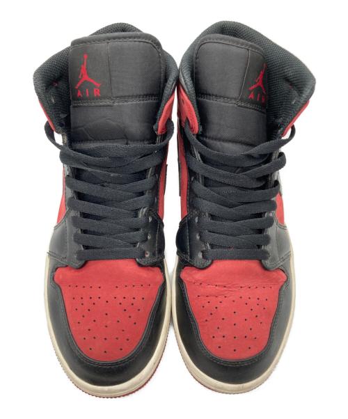 NIKE（ナイキ）NIKE (ナイキ) AIR JORDAN 1 MID レッド サイズ:US8の古着・服飾アイテム
