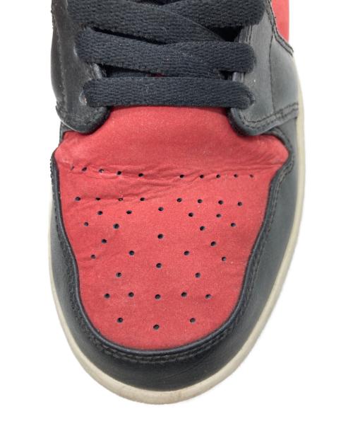 NIKE（ナイキ）NIKE (ナイキ) AIR JORDAN 1 MID レッド サイズ:US8の古着・服飾アイテム