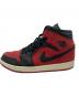 NIKE (ナイキ) AIR JORDAN 1 MID レッド サイズ:US8：5000円