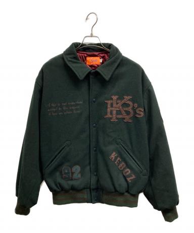 中古・古着通販】KEBOZ (ケボズ) スタジャン グリーン サイズ:M