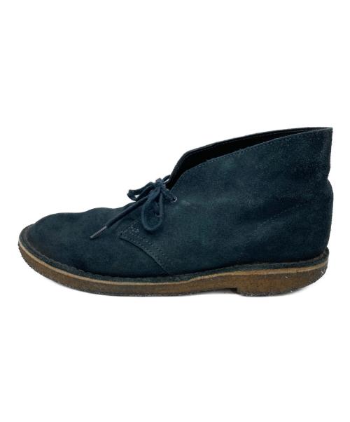 CLARKS（クラークス）CLARKS (クラークス) スウェードシューズ ネイビー サイズ:US6の古着・服飾アイテム
