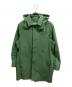 Traditional Weatherwear（トラディショナルウェザーウェア）の古着「DERBY HOOD ステンカラーコート」｜グリーン