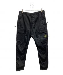 STONE ISLAND（ストーンアイランド）の古着「REGULAR FIT CARGO PANTS」｜ブラック