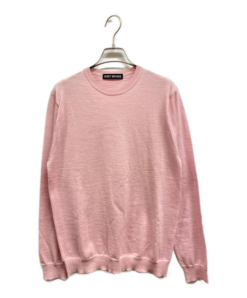 ISSEY MIYAKE（イッセイミヤケ）ISSEY MIYAKE (イッセイミヤケ) ウールニット ピンク サイズ:2の古着・服飾アイテム