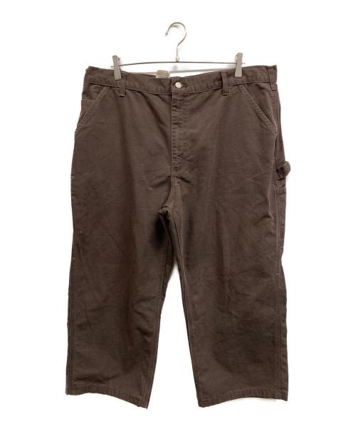 CarHartt（カーハート）CarHartt (カーハート) ダック地ペインターパンツ ブラウン サイズ:SIZE 101cm (W40)の古着・服飾アイテム