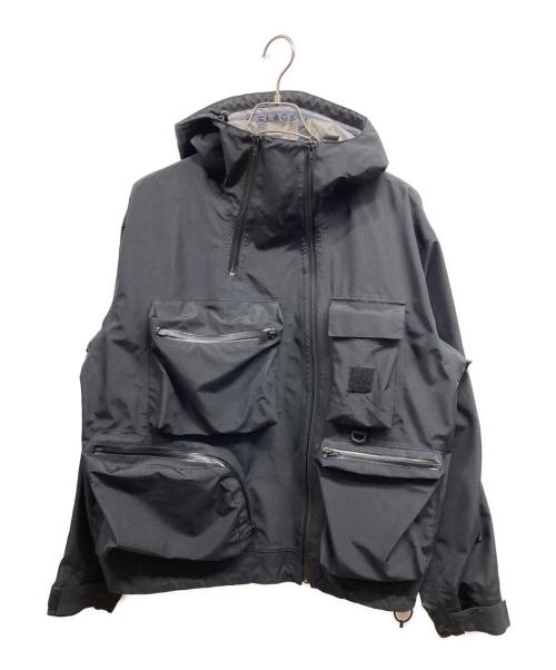 flagstuff（フラグスタフ）FLAGSTUFF (フラグスタフ) フィッシングジャケット ブラック サイズ:不明の古着・服飾アイテム