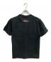 BAPE BY A BATHING APE (ベイプバイアベイシングエイプ) 筆記体ロゴTシャツ ブラック サイズ:M：6000円