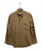 KAPTAIN SUNSHINEキャプテンサンシャイン）の古着「Regular Collared Shirt」｜ブラウン