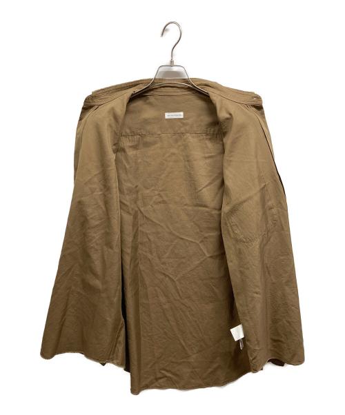 KAPTAIN SUNSHINE（キャプテンサンシャイン）KAPTAIN SUNSHINE (キャプテンサンシャイン) Regular Collared Shirt ブラウン サイズ:４の古着・服飾アイテム