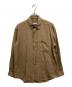 KAPTAIN SUNSHINE（キャプテンサンシャイン）の古着「Regular Collared Shirt」｜ブラウン
