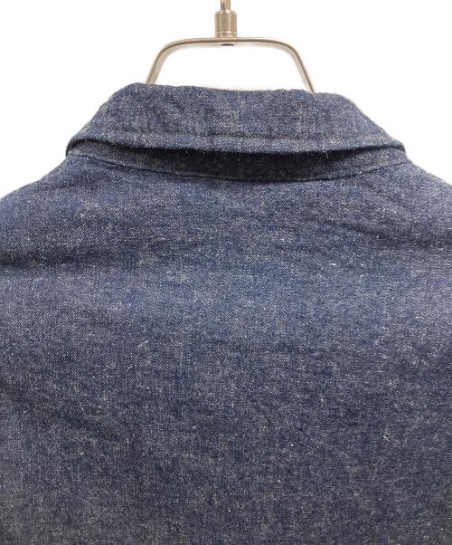 KAPTAIN SUNSHINE（キャプテンサンシャイン）KAPTAIN SUNSHINE (キャプテンサンシャイン) Cotton Linen Denim DB Take Easy Jacket インディゴ サイズ:４の古着・服飾アイテム