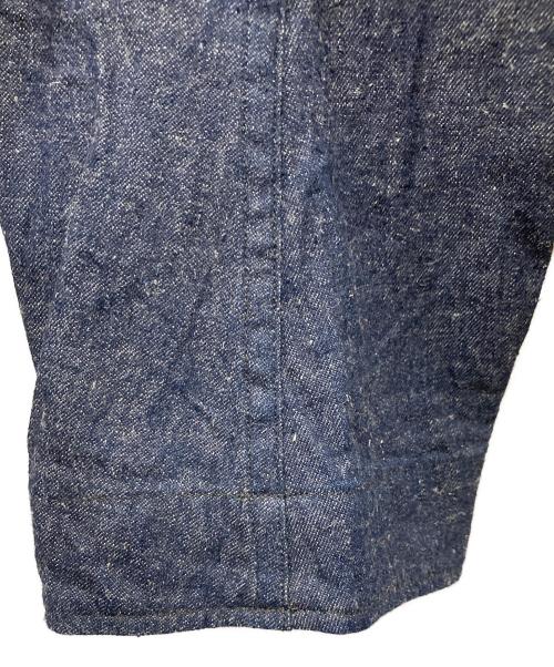 KAPTAIN SUNSHINE（キャプテンサンシャイン）KAPTAIN SUNSHINE (キャプテンサンシャイン) Cotton Linen Denim DB Take Easy Jacket インディゴ サイズ:４の古着・服飾アイテム
