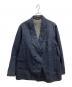 KAPTAIN SUNSHINE（キャプテンサンシャイン）の古着「Cotton Linen Denim DB Take Easy Jacket」｜インディゴ