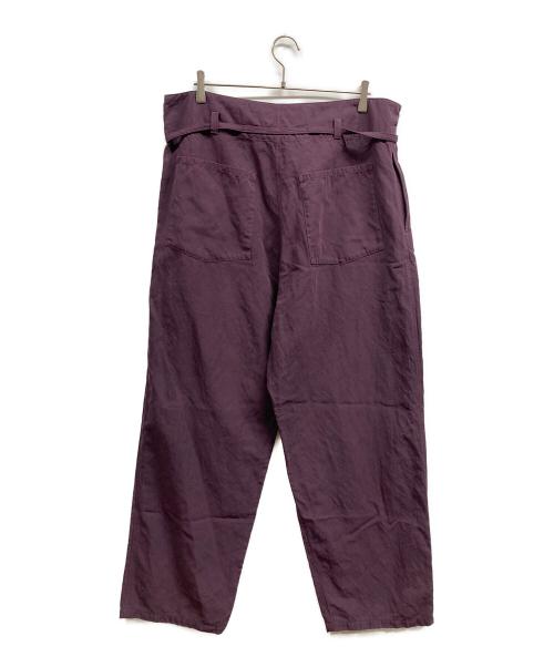 KAPTAIN SUNSHINE（キャプテンサンシャイン）KAPTAIN SUNSHINE (キャプテンサンシャイン) Gaba. Traveller Easy Pants パープル サイズ:３の古着・服飾アイテム