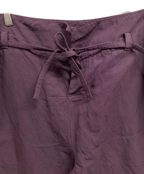 KAPTAIN SUNSHINE（キャプテンサンシャイン）KAPTAIN SUNSHINE (キャプテンサンシャイン) Gaba. Traveller Easy Pants パープル サイズ:３の古着・服飾アイテム