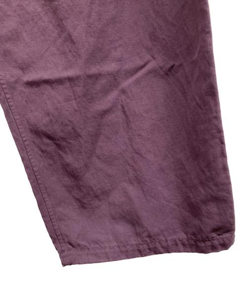 KAPTAIN SUNSHINE（キャプテンサンシャイン）KAPTAIN SUNSHINE (キャプテンサンシャイン) Gaba. Traveller Easy Pants パープル サイズ:３の古着・服飾アイテム