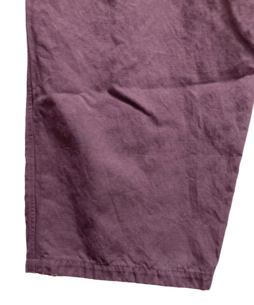 KAPTAIN SUNSHINE（キャプテンサンシャイン）KAPTAIN SUNSHINE (キャプテンサンシャイン) Gaba. Traveller Easy Pants パープル サイズ:３の古着・服飾アイテム