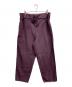 KAPTAIN SUNSHINE（キャプテンサンシャイン）の古着「Gaba. Traveller Easy Pants」｜パープル