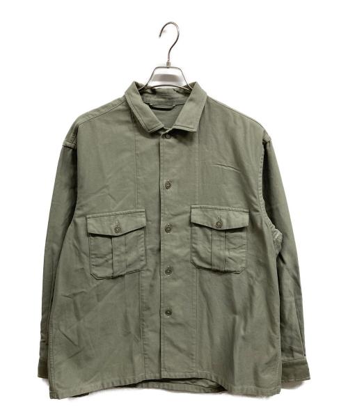 KAPTAIN SUNSHINE（キャプテンサンシャイン）KAPTAIN SUNSHINE (キャプテンサンシャイン) Military Shirt Jacket グリーン サイズ:XLの古着・服飾アイテム