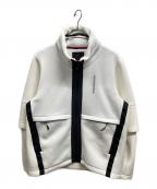 JORDANジョーダン）の古着「Engineered Colorblock Zip Jacket」｜ホワイト