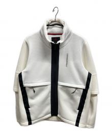 JORDAN（ジョーダン）の古着「Engineered Colorblock Zip Jacket」｜ホワイト