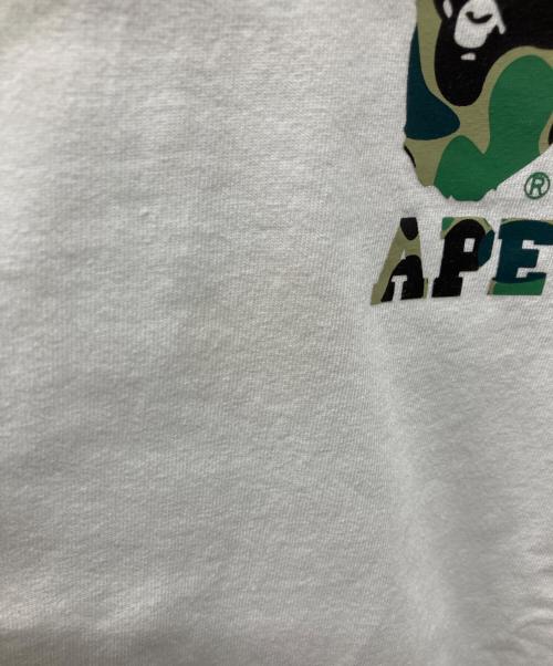 A BATHING APE（アベイシングエイプ）A BATHING APE (アベイシングエイプ) ABC Camo College T-shirt ホワイト サイズ:2XLの古着・服飾アイテム