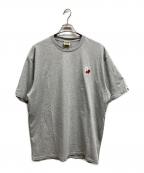 A BATHING APEアベイシングエイプ）の古着「Head 2 Point T-Shirt」｜グレー