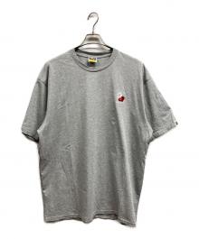 A BATHING APE（アベイシングエイプ）の古着「Head 2 Point T-Shirt」｜グレー