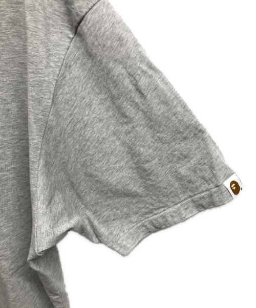 A BATHING APE（アベイシングエイプ）A BATHING APE (アベイシングエイプ) Head 2 Point T-Shirt グレー サイズ:2XLの古着・服飾アイテム