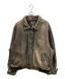 Eddie Bauer（エディーバウアー）の古着「A-2レザーブルゾン」｜ブラウン