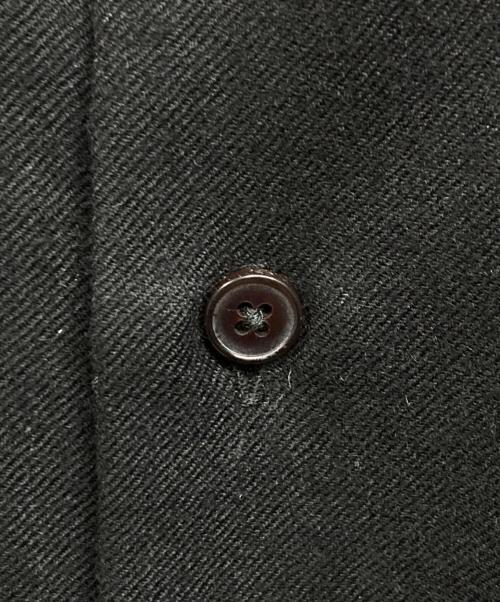 AURALEE（オーラリー）AURALEE (オーラリー) SUPER LIGHT WOOL SHIRTS ブラック サイズ:Lの古着・服飾アイテム